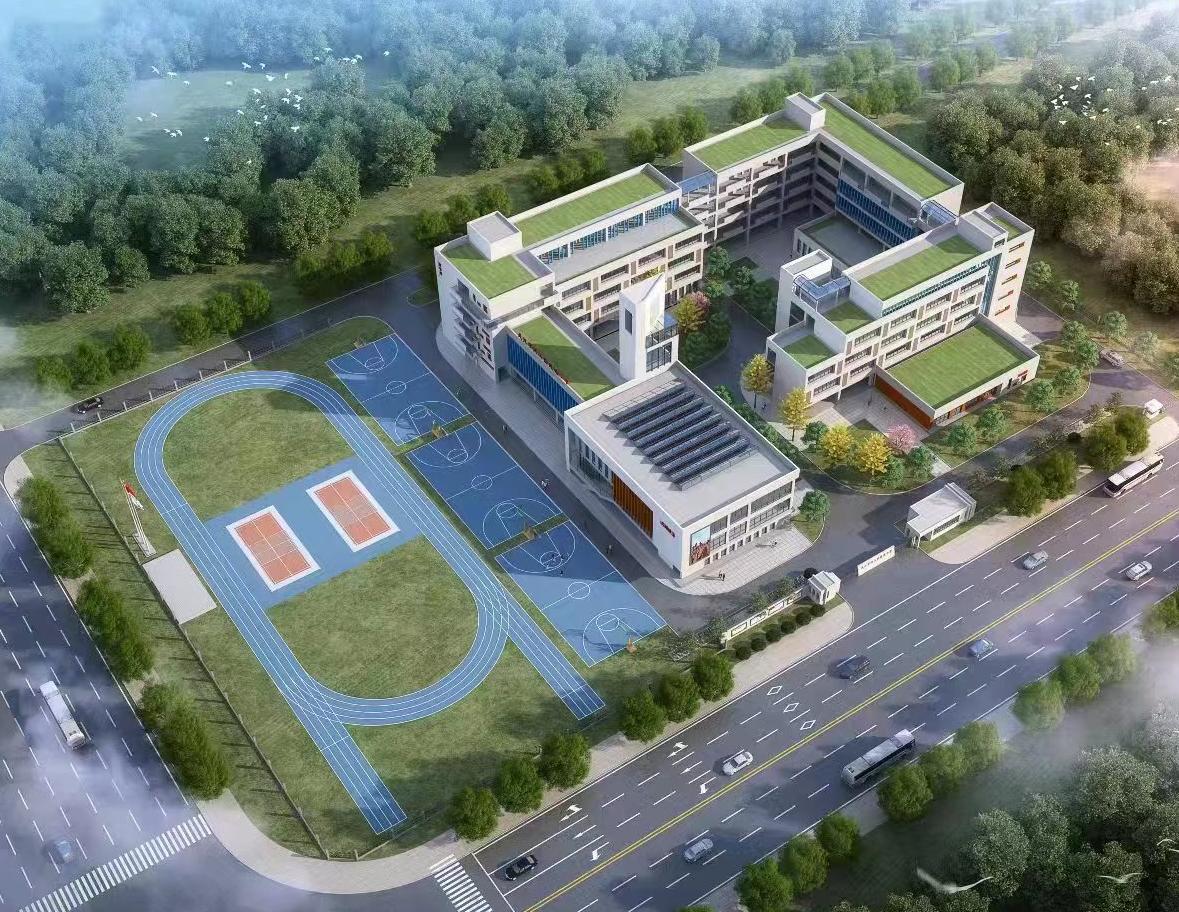 洪山區光霞村小學鋁合金門窗工程