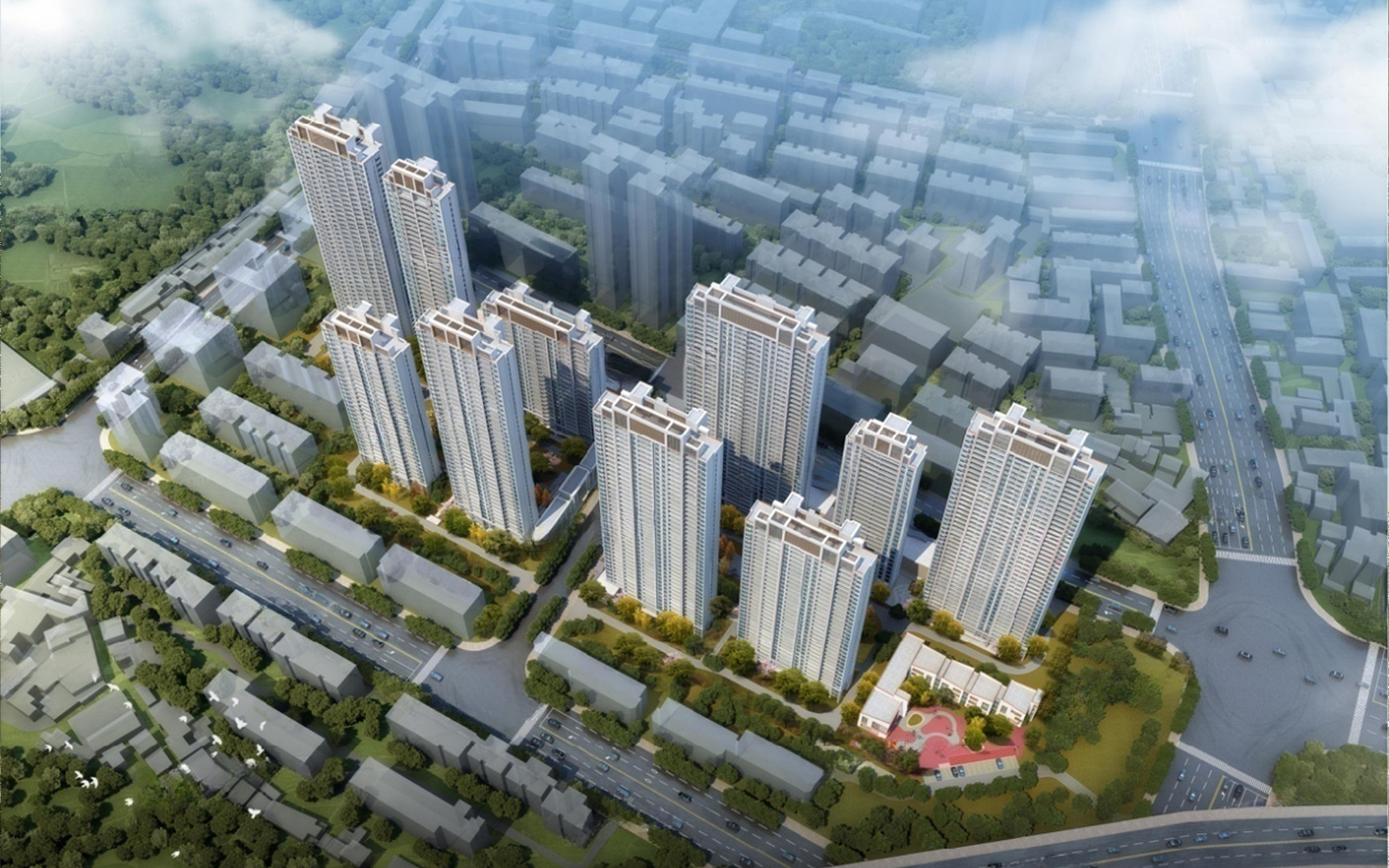 武漢信達新外灘幕墻工程