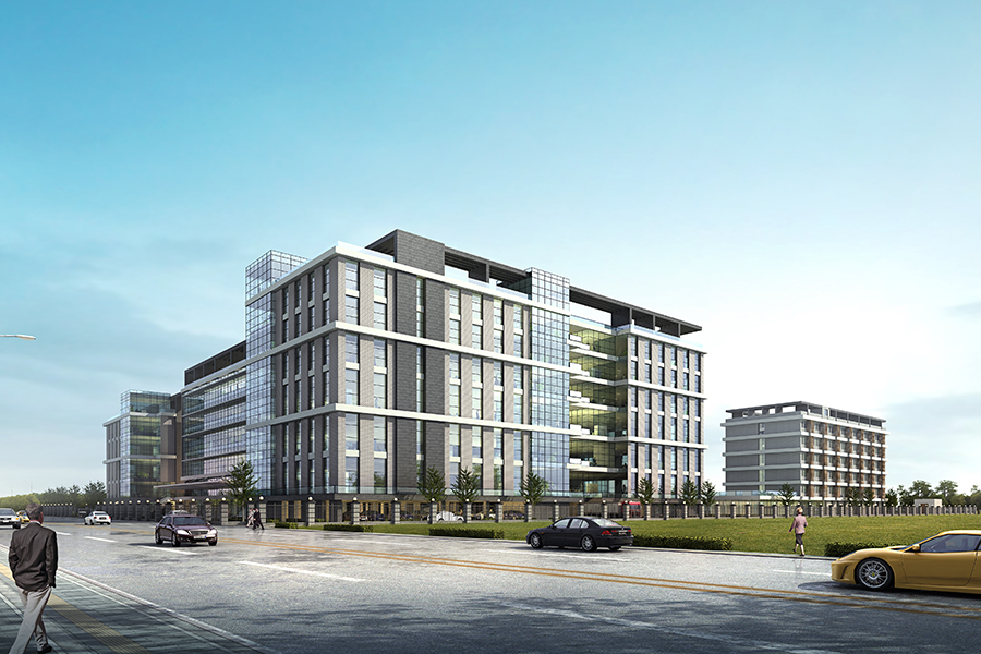 武漢生之源醫療器械園項目生研產業樓幕墻工程